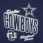 NFL (Fruit Of The Loom) - Dallas Cowboys Crew Neck Sweatshirt 1993 X-Large Vintage Retro Football