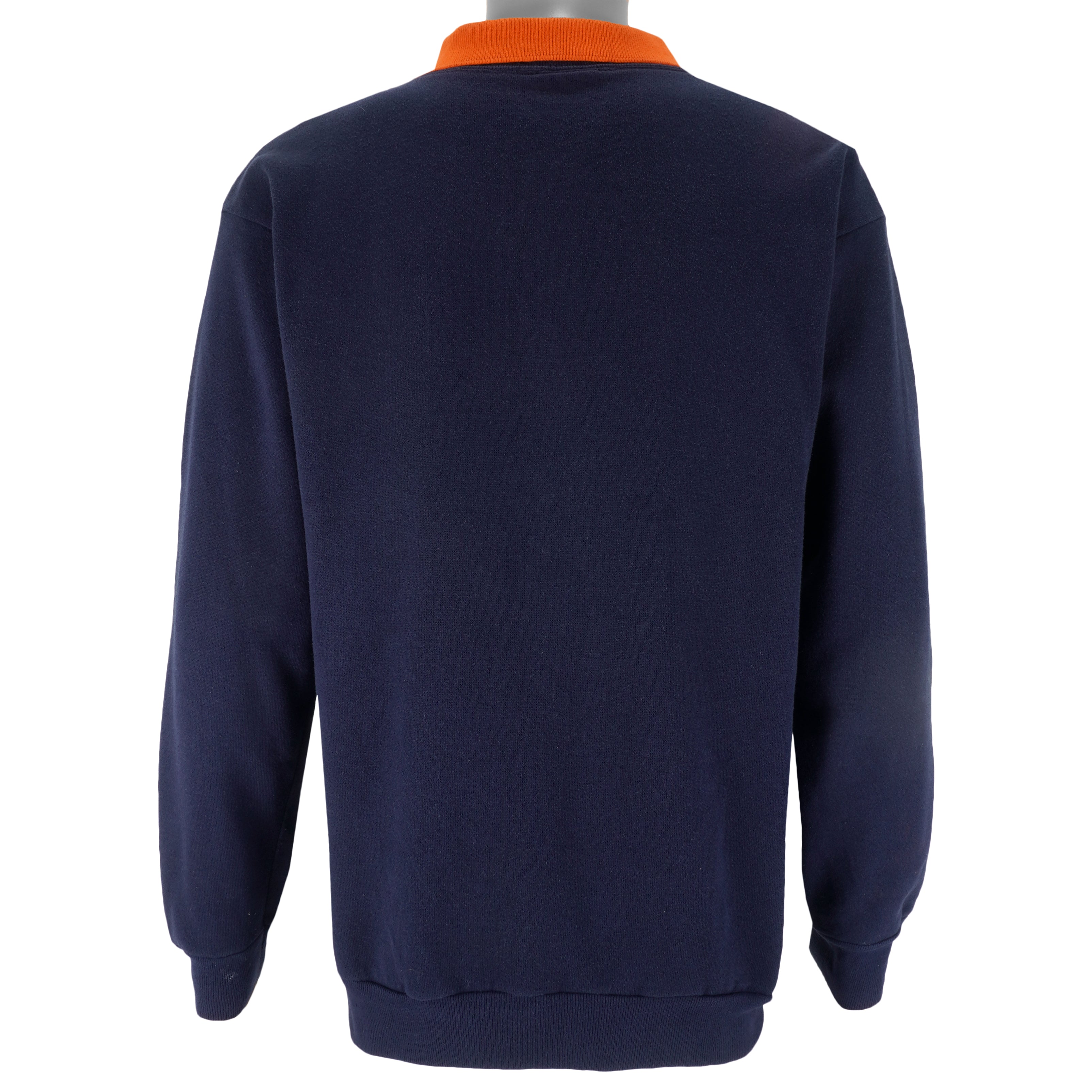NCAA (Tultex) - Syracuse Orangemen Crew Neck Sweatshirt 1990s Large Vintage Retro Football College