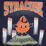 NCAA (Tultex) - Syracuse Orangemen Crew Neck Sweatshirt 1990s Large Vintage Retro Football College