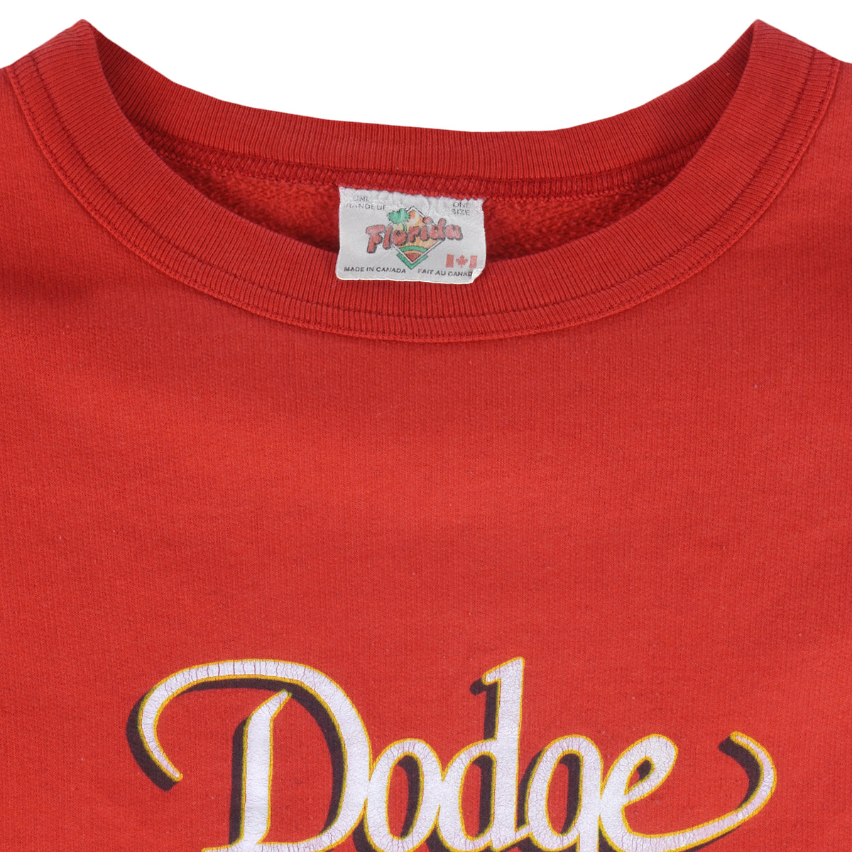 Vintage - Dodge Girls Have More Fun Crew Neck Sweatshirt 1990s Large