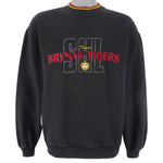 Vintage (Team Wear) - Brynas Tigers BIF Swedish Hockey Crew Neck Sweatshirt 1990s Medium Vintage Retro Hockey