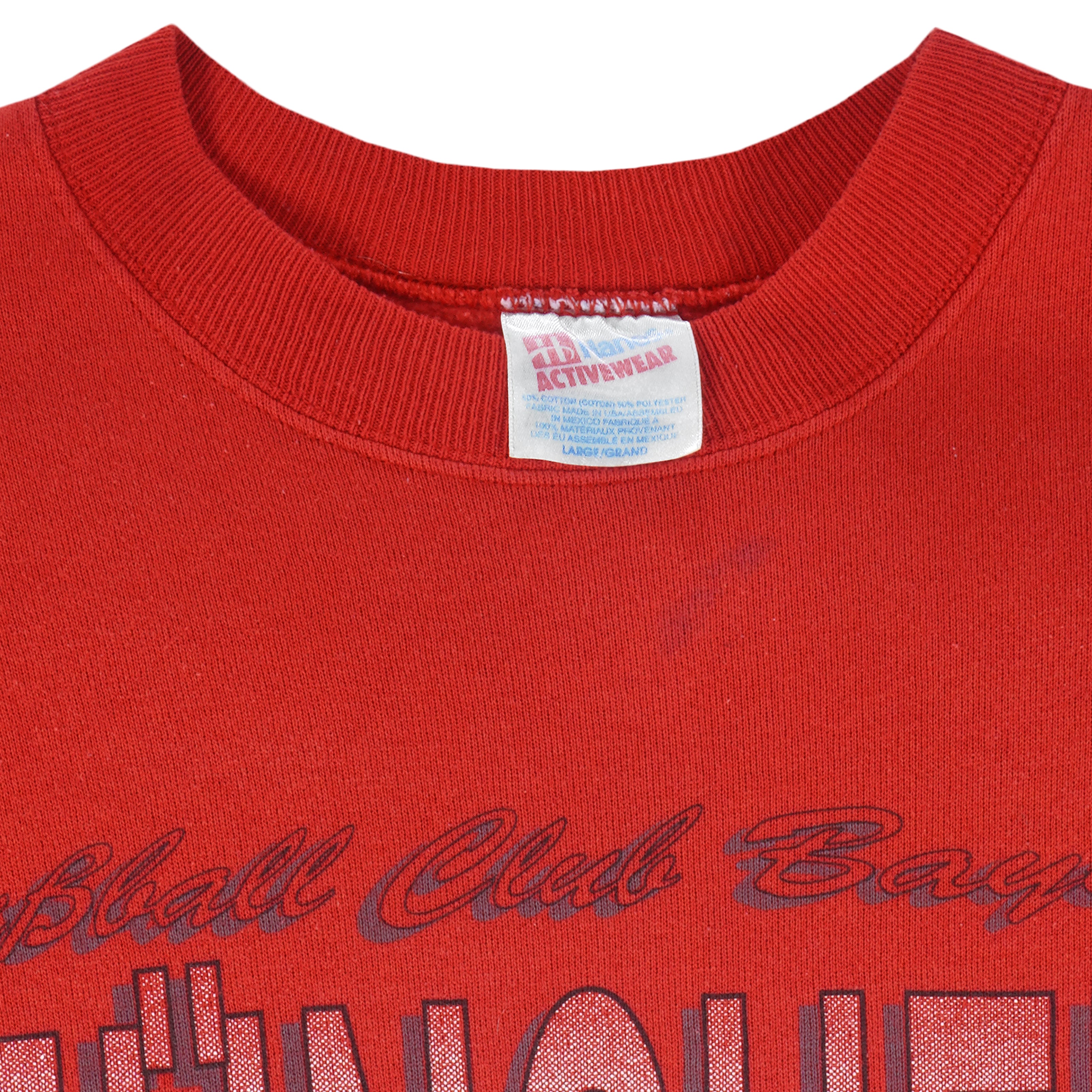 Vintage (Hanes) - Bayern Munchen Germany Football Club Crew Neck Sweatshirt 1990s Large Vintage Retro Soccer