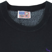 Disney (Too Cute) - Mickey & Friends Embroidered Crew Neck Sweatshirt 1990s Large Vintage Retro