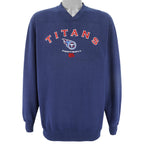 NFL - Tennessee Titans Football Crew Neck Sweatshirt 2000s Large