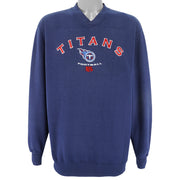 NFL - Tennessee Titans Football Crew Neck Sweatshirt 2000s Large