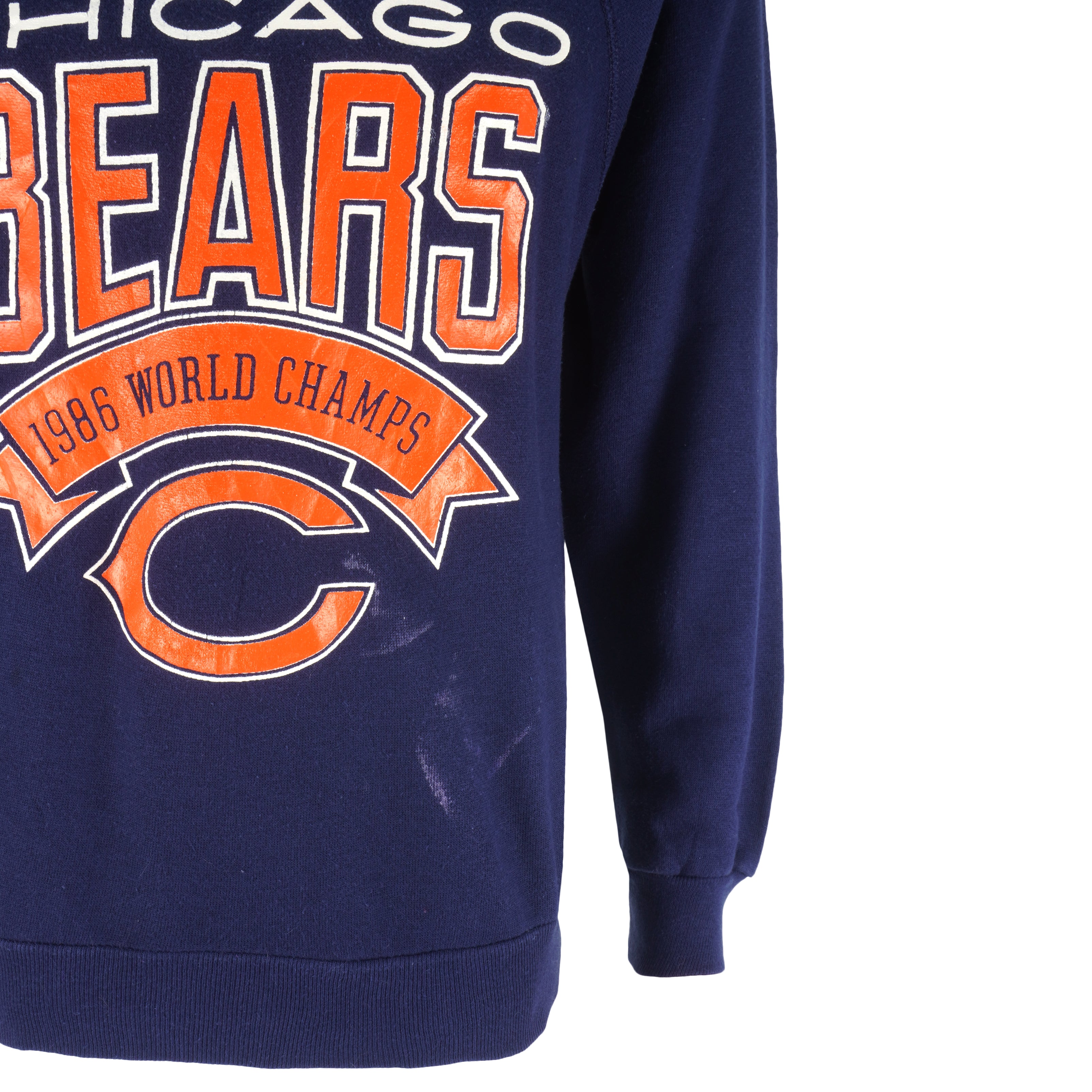 NFL (Artex) - Chicago Bears Crew Neck Sweatshirt 1986 Medium Vintage Retro Football