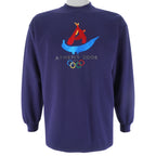 Vintage - Athens Olympic Embroidered Crew Neck Sweatshirt 2004 Medium Vintage Retro