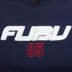 FUBU - Athletics 05 Hooded Sweatshirt 1990s XX-Large Vintage Retro