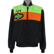 Vintage - Team Arctic Cat Competition Sports Racing 124 Snowmobile Jacket 1990s Medium Vintage Retro