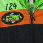 Vintage - Team Arctic Cat Competition Sports Racing 124 Snowmobile Jacket 1990s Medium Vintage Retro