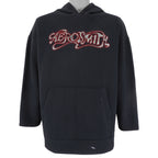 Vintage - Aerosmith Embroidered Hooded Sweatshirt 1990s X-Large vintage Retro