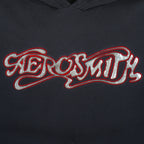 Vintage - Aerosmith Embroidered Hooded Sweatshirt 1990s X-Large vintage Retro