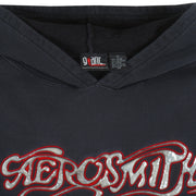 Vintage - Aerosmith Embroidered Hooded Sweatshirt 1990s X-Large vintage Retro