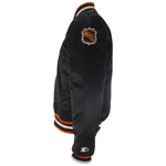 Starter - Philadelphia Flyers Embroidered Satin Jacket 1990s Medium Vintage Retro Hockey