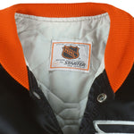 Starter - Philadelphia Flyers Embroidered Satin Jacket 1990s Medium Vintage Retro Hockey