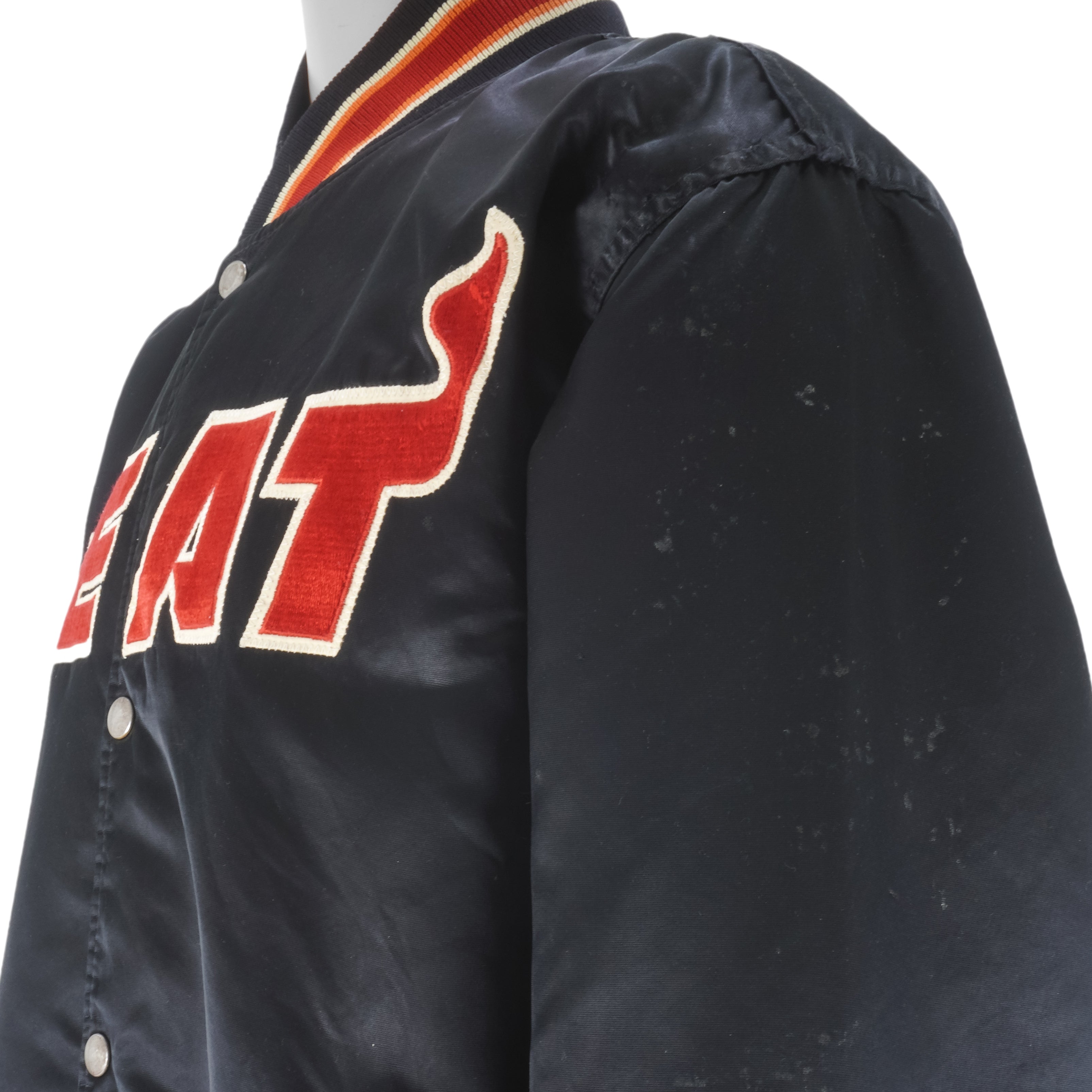 Miami Heat Vintage Starter Authentics Jacket XL 