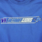 NFL - Detroit Lions Embroidered Crew Neck Sweatshirt 1990s XX-Large Vintage Retro Football