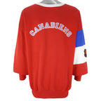 NHL - Montreal Canadiens Hockey Crew Neck Sweatshirt 1990s X-Large Vintage Retro Hockey