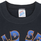 MLB (Jerzees) - World Series Blue Jays VS Braves Crew Neck Sweatshirt 1992 Large Vintage Retro Baseball