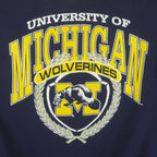 NCAA (SPA) - Michigan Wolverines Crew Neck Sweatshirt 1990s X-Large Vintage Retro Football College