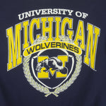 NCAA (SPA) - Michigan Wolverines Crew Neck Sweatshirt 1990s X-Large Vintage Retro Football College