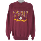 NCAA (Star Player) - FSU Seminoles Crew Neck Sweatshirt 1990s X-Large Vintage Retro Football College