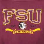 NCAA (Star Player) - FSU Seminoles Crew Neck Sweatshirt 1990s X-Large Vintage Retro Football College
