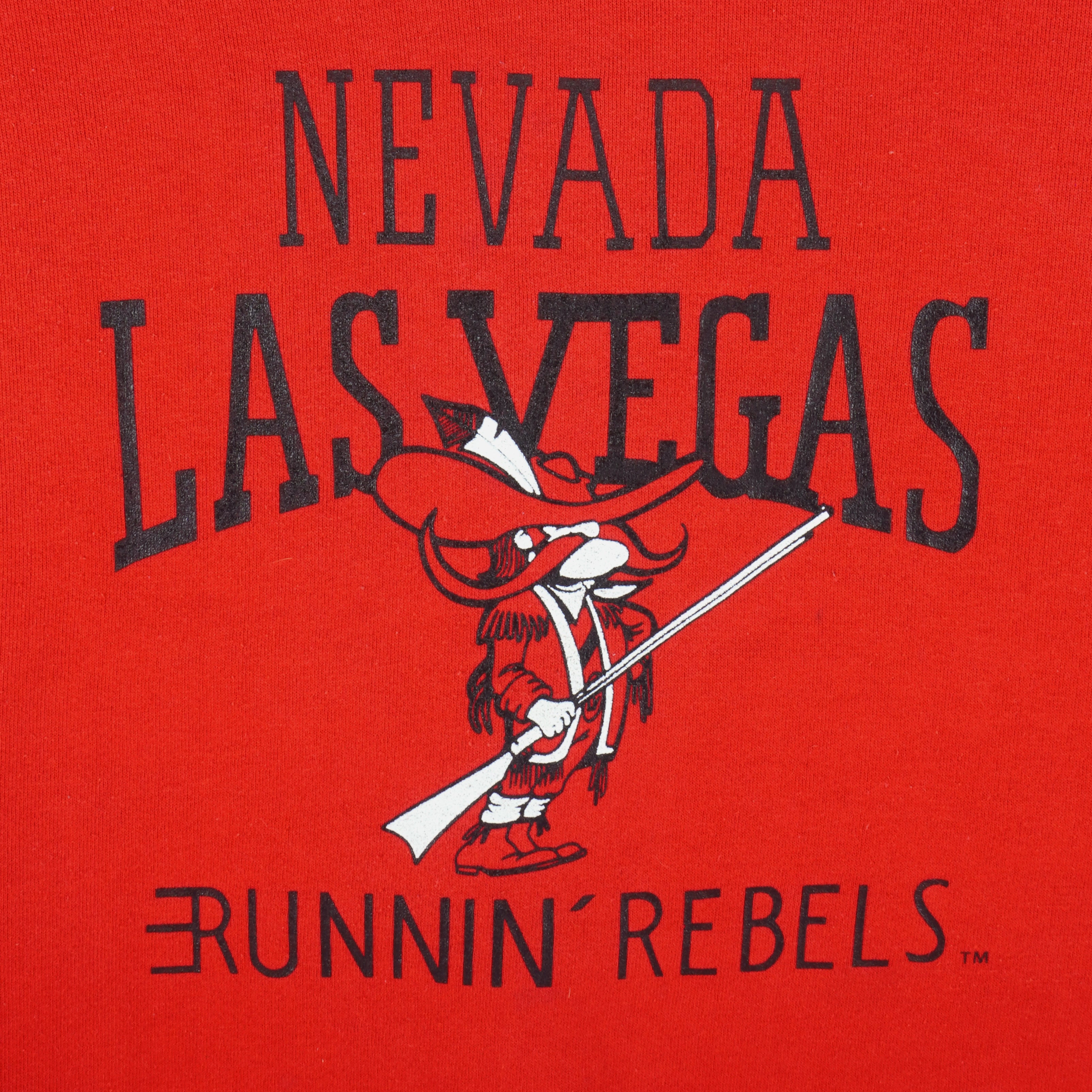NCAA - UNLV Running Rebels Crew Neck Sweatshirt 1990s X-Large Vintage Retro Football College