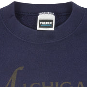 NCAA (Tultex) - Michigan Wolverines Crew Neck Sweatshirt 1990s X-Large Vintage Retro Football College