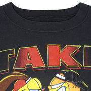 Vintage - Garfield & Odie Take It Outside Crew Neck Sweatshirt 1990s Medium Vintage retro