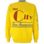 Vintage - The City San Francisco Crew Neck Sweatshirt 1990s Large Vintage Retro