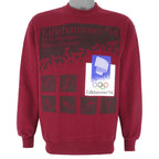 Vintage (Hanes) - Lillehammer Winter Olympics Games Sweatshirt 1994 Medium Vintage Retro