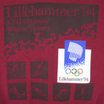 Vintage (Hanes) - Lillehammer Winter Olympics Games Sweatshirt 1994 Medium Vintage Retro