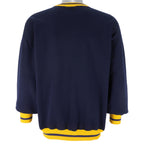 NCAA (CS) - Michigan Wolverines Crew Neck Sweatshirt 1990s X-Large Vintage Retro Football College