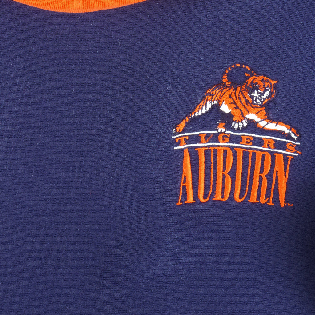 NCAA (The Game) - Auburn Tigers Turtleneck Sweatshirt 1990s Medium Vintage Retro Football College