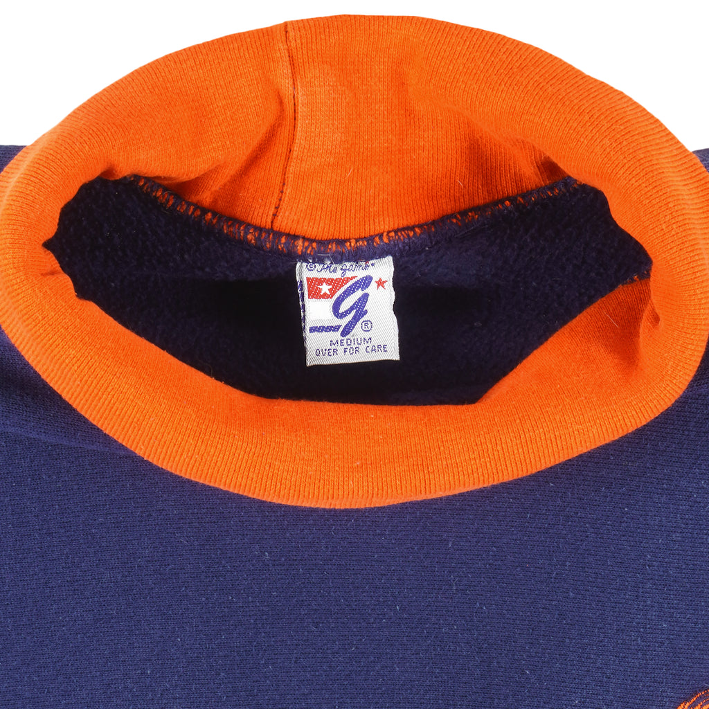 NCAA (The Game) - Auburn Tigers Turtleneck Sweatshirt 1990s Medium Vintage Retro Football College