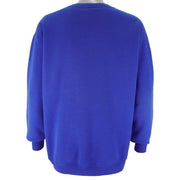 NFL (Nutmeg) - Seattle Seahawks Embroidered Crew Neck Sweatshirt 1990s X-Large Vintage Retro Football