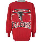 NFL (Ultra Sweat) - Atlanta Falcons Crew Neck Sweatshirt 1990s Large