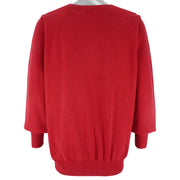 NFL (Ultra Sweat) - Atlanta Falcons Crew Neck Sweatshirt 1990s Large Vintage Retro Football