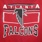 NFL (Ultra Sweat) - Atlanta Falcons Crew Neck Sweatshirt 1990s Large Vintage Retro Football