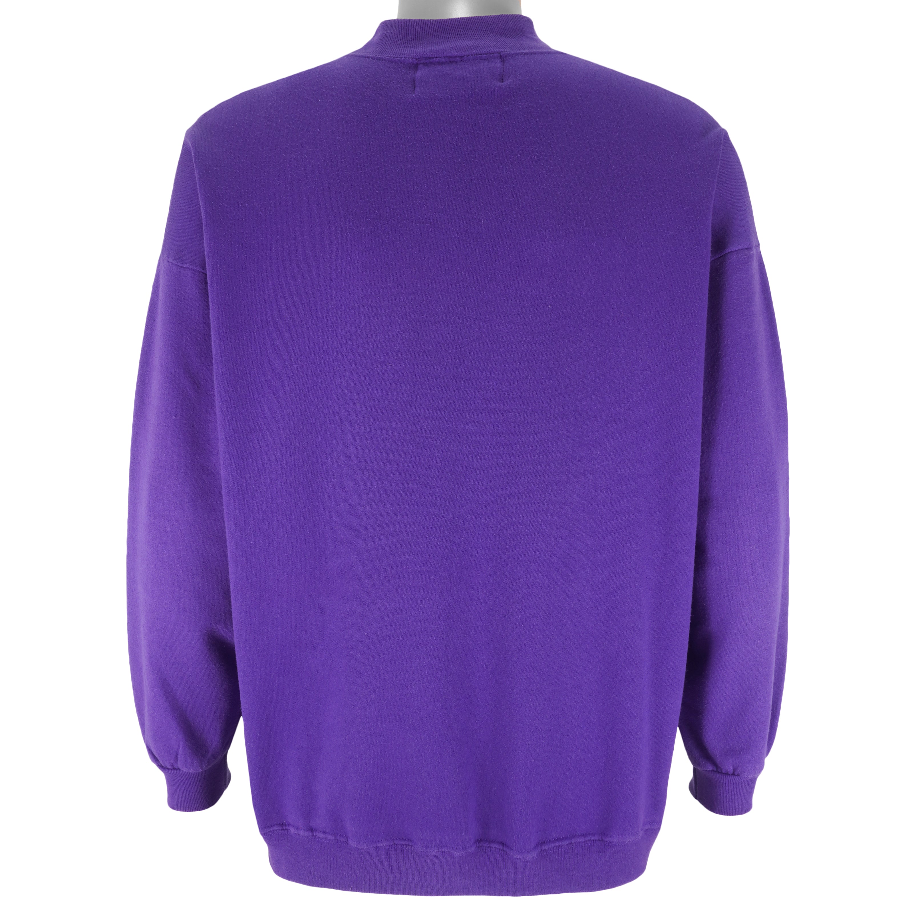 NFL (Cliff Angel) - Minnesota Vikings Team Spirit Sweatshirt 1992 Large Vintage Retro Football