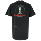 Budweiser (In Advance) - Never Hire A Ferret To Do A Weasel's Job T-Shirt 1998 Large Vintage Retro