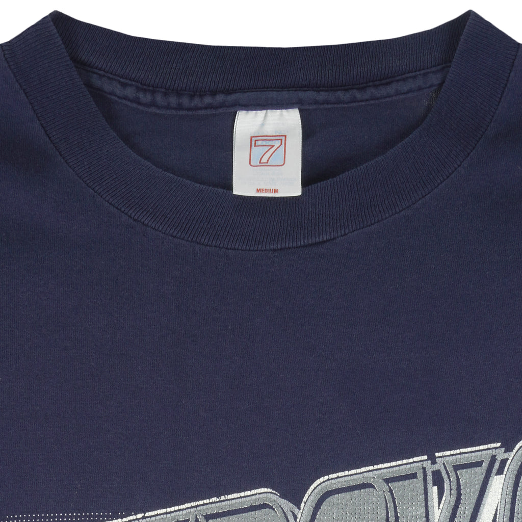 NFL (Logo 7) - Dallas Cowboys Training Camp T-Shirt 1992 Medium Vintage Retro Football