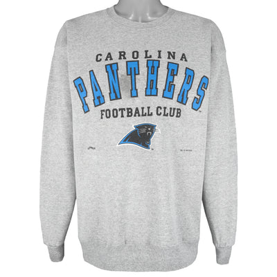 NFL (Lee) - Carolina Panthers Football Crew Neck Sweatshirt 1995 Large