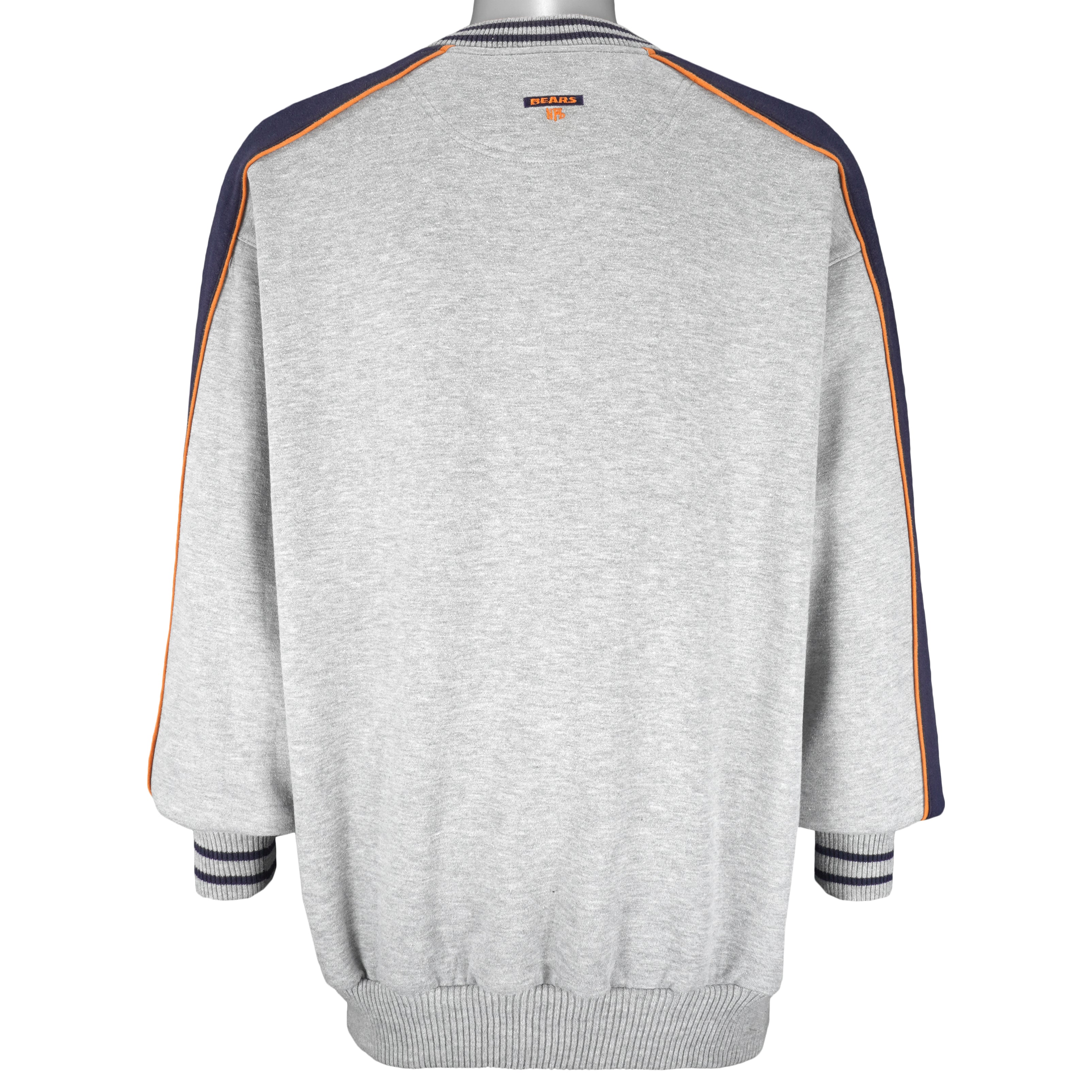 NFL - Chicago Bears Embroidered Crew Neck Sweatshirt 1990s X-Large Vintage Retro Football