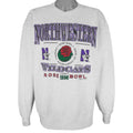 NCAA (Galt Sand) - Northwestern Wildcats Rose Bowl Crew Neck Sweatshirt 1996 X-Large Vintage Retro Football College
