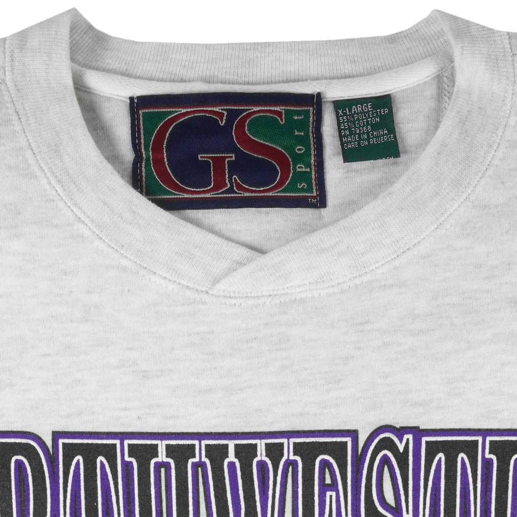 NCAA (Galt Sand) - Northwestern Wildcats Rose Bowl Crew Neck Sweatshirt 1996 X-Large Vintage Retro Football College