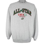 NHL (CCM) -  Hockey All Star Game Embroidered Sweatshirt 2000s Large Vintage Retro Hockey