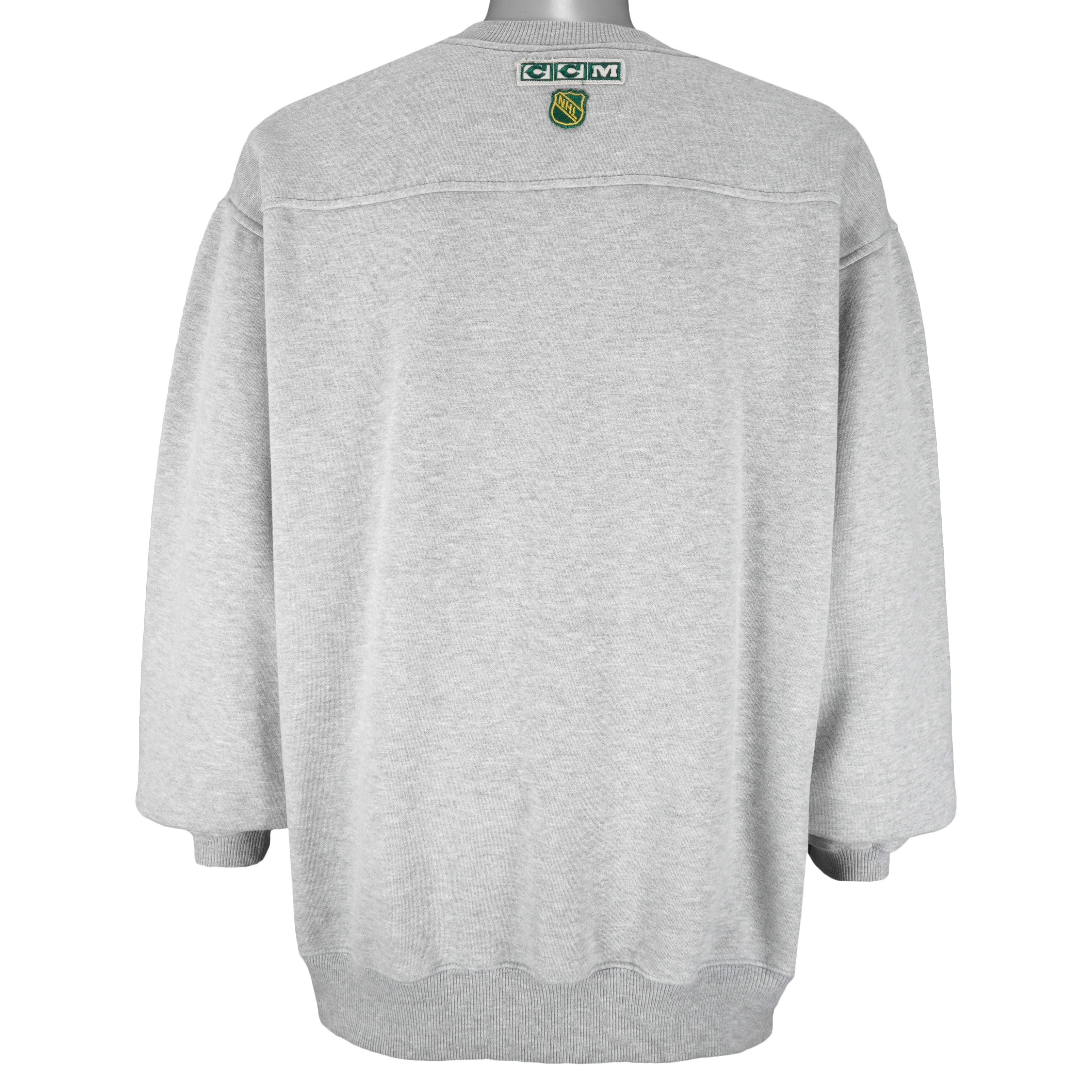 NHL (CCM) -  Hockey All Star Game Embroidered Sweatshirt 2000s Large Vintage Retro Hockey