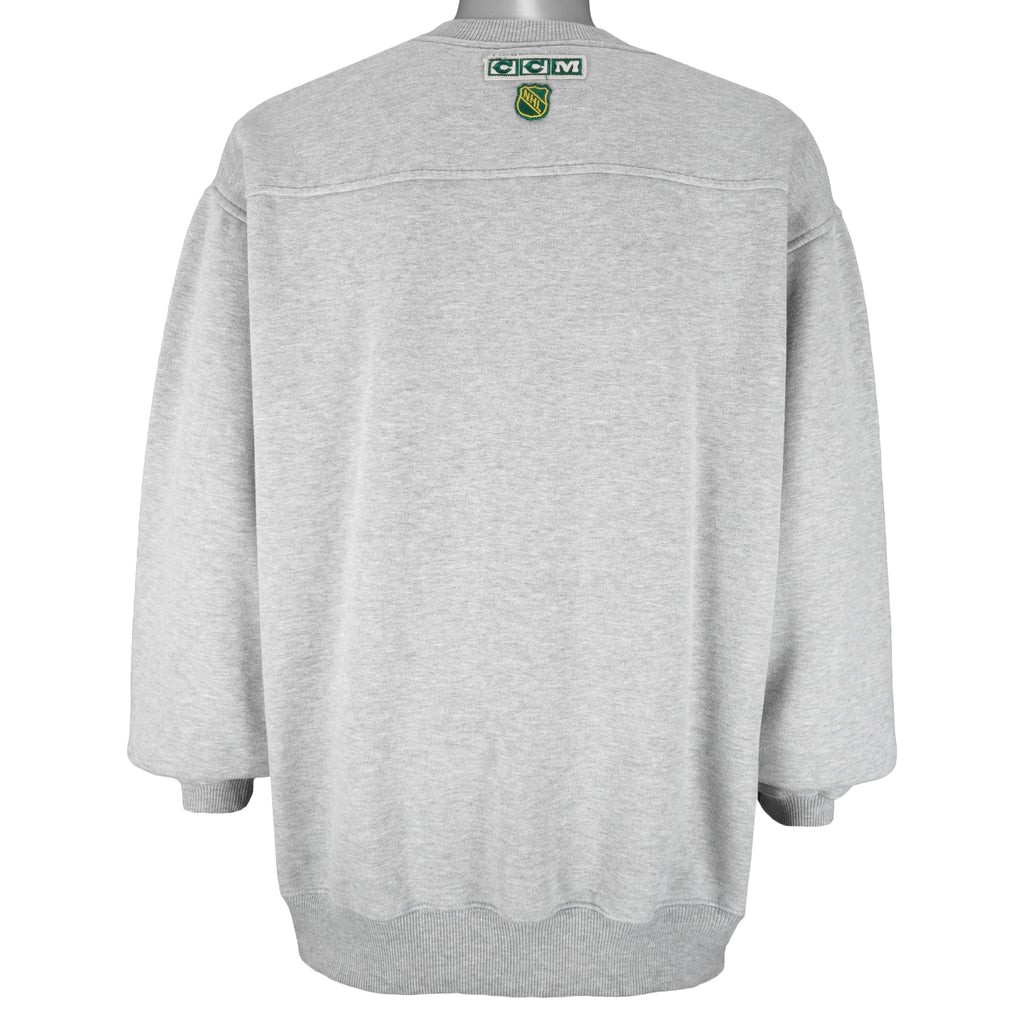 NHL (CCM) -  Hockey All Star Game Embroidered Sweatshirt 2000s Large Vintage Retro Hockey
